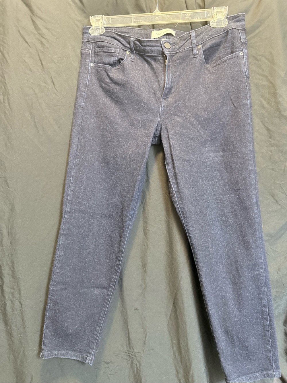 Calvin Klein Jeans Navy High-Rise Skinny Jeans